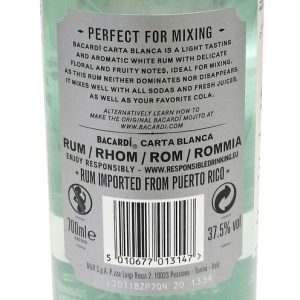 Bacardi Carta Blanca - Image 2